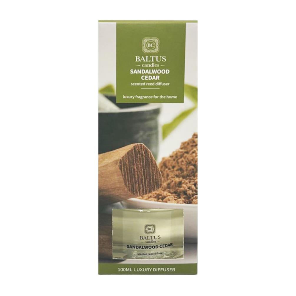 Baltus Sandalwood & Cedar Reed Diffuser - 100ml £4.49